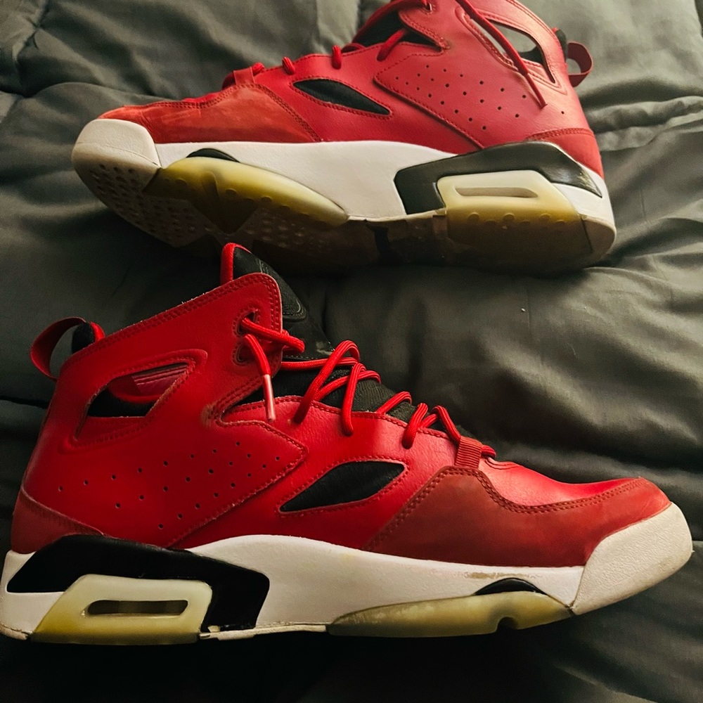 Jordan’s red white and black